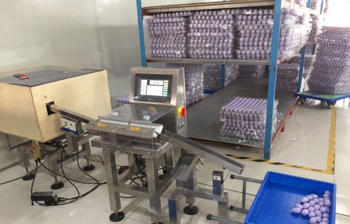 德林越南分公司在我司定制一臺自動稱重機(jī)·